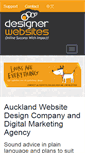 Mobile Screenshot of designerwebsites.co.nz